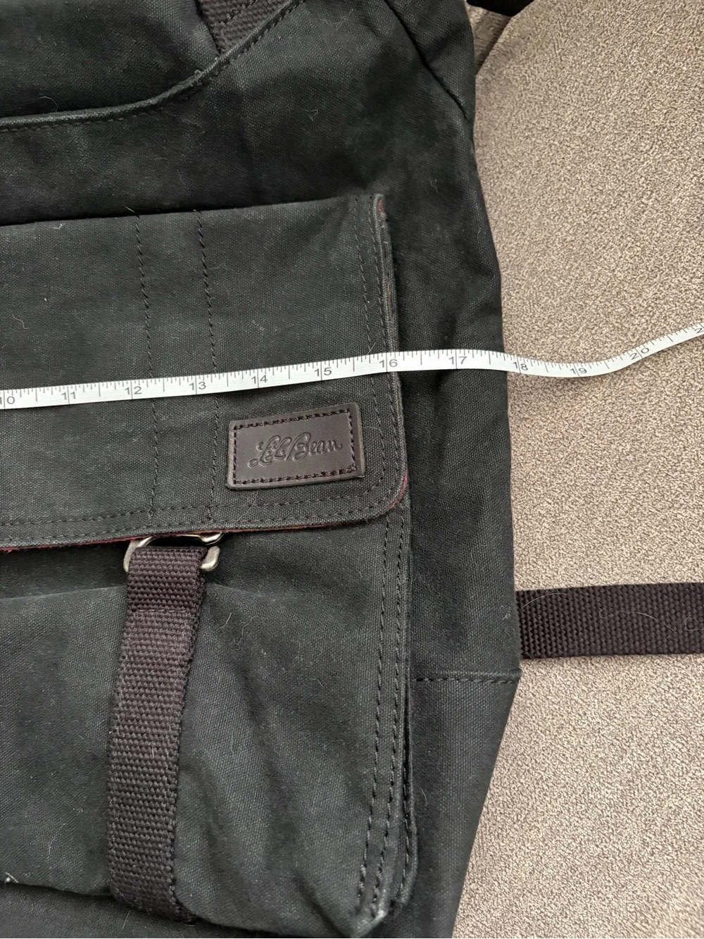 L.L. Bean sturdy black